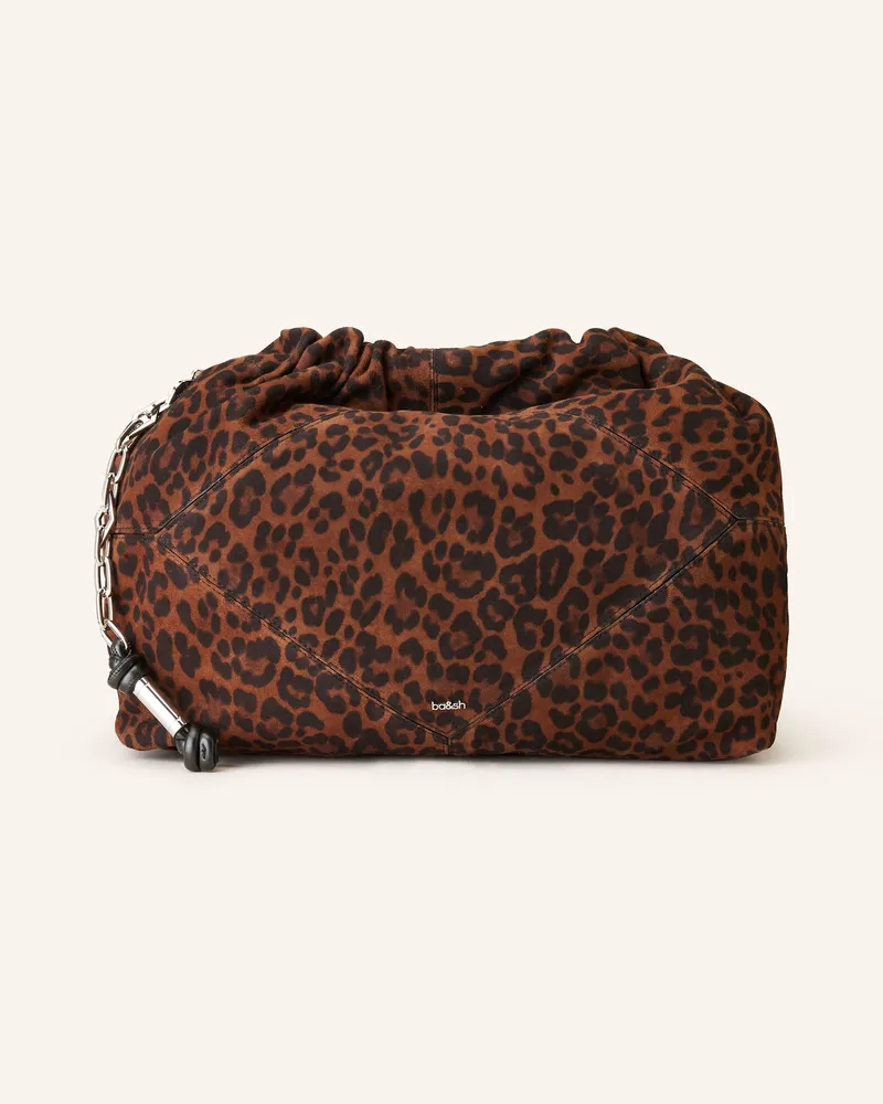 ba&sh Handtasche JUNE Dunkelbraun