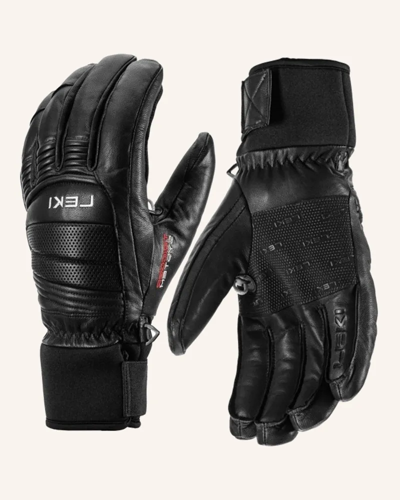 Leki Leki Leki Handschuhe Copper 3d Pro Black schwarz Schwarz