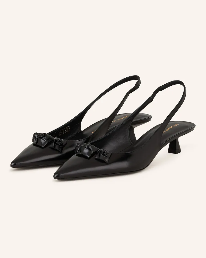 Stuart Weitzman Slingpumps ROSIE 35 Schwarz