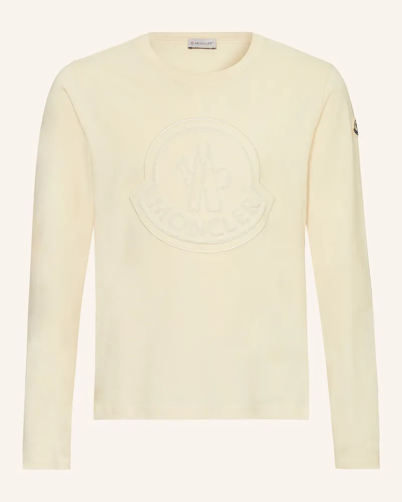 Moncler Longsleeve weiss Creme