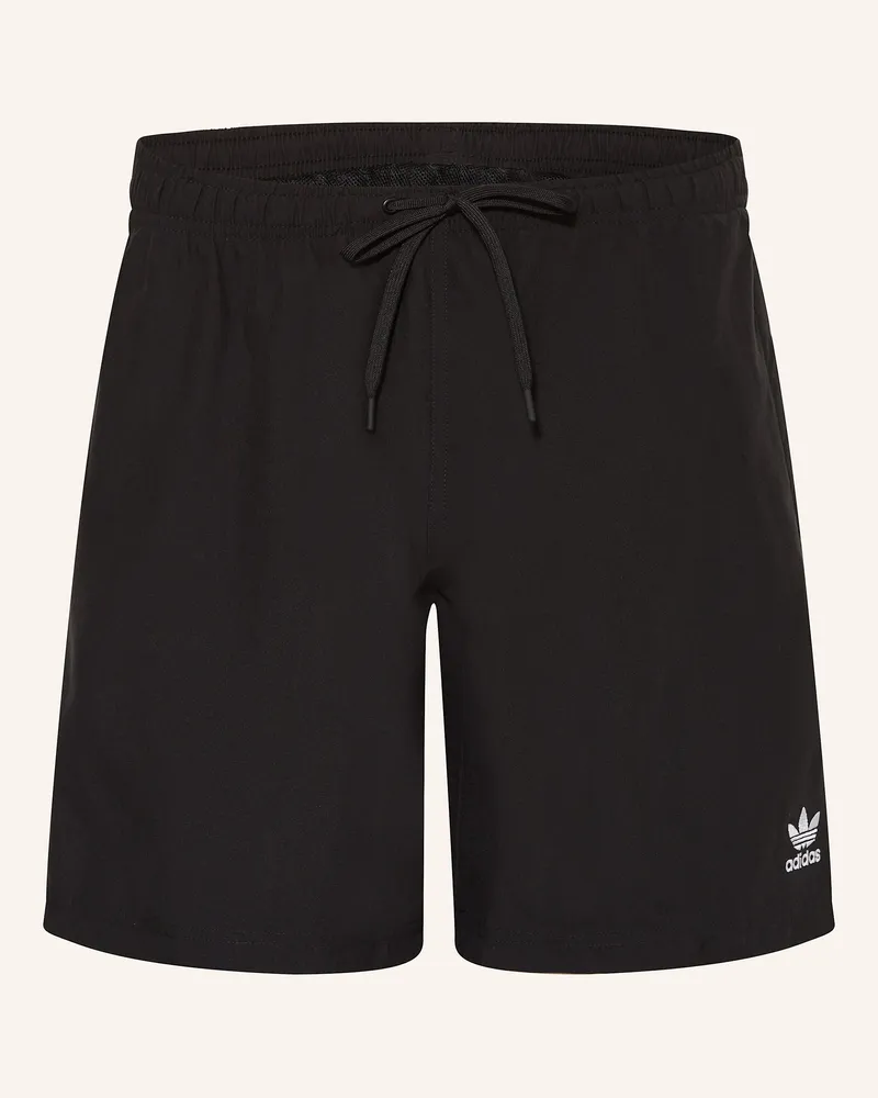 adidas Badeshorts ADICOLOR 8-INCH Schwarz