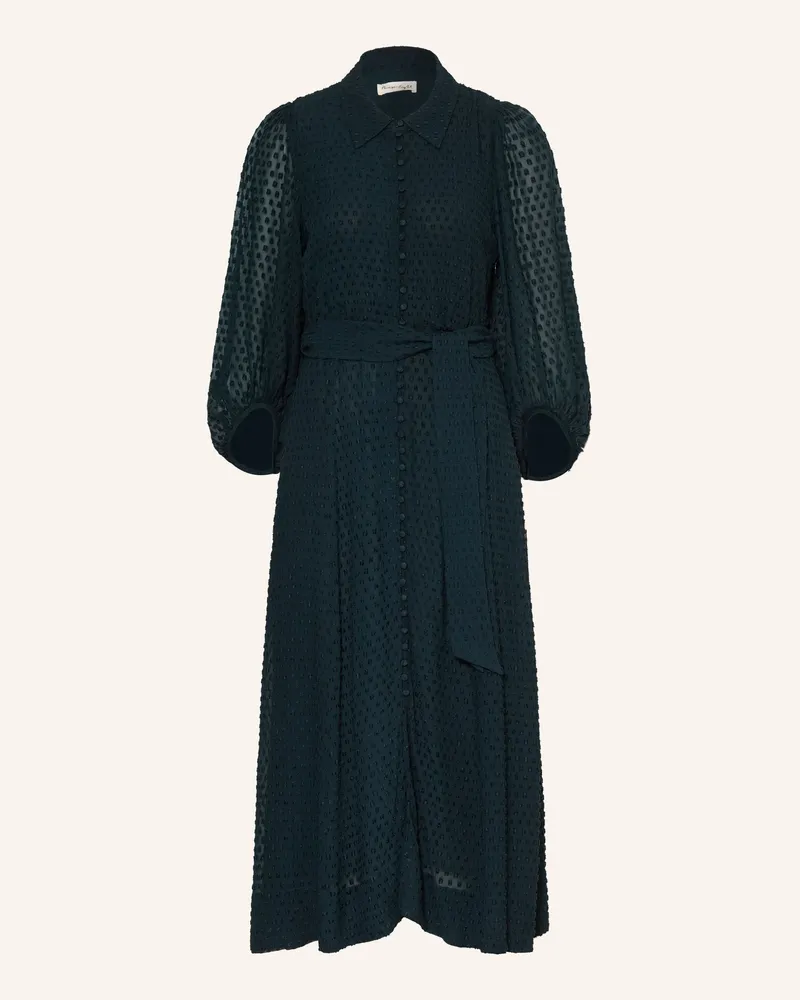 Phase Eight Hemdblusenkleid Maeve Mit 3/4-Arm gruen Petrol
