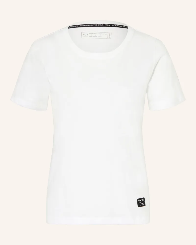 Salewa T-Shirt EAGLE Weiss