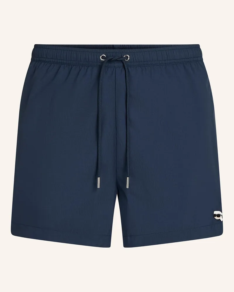 Karl Lagerfeld Bikini-Hose blau Dunkelblau