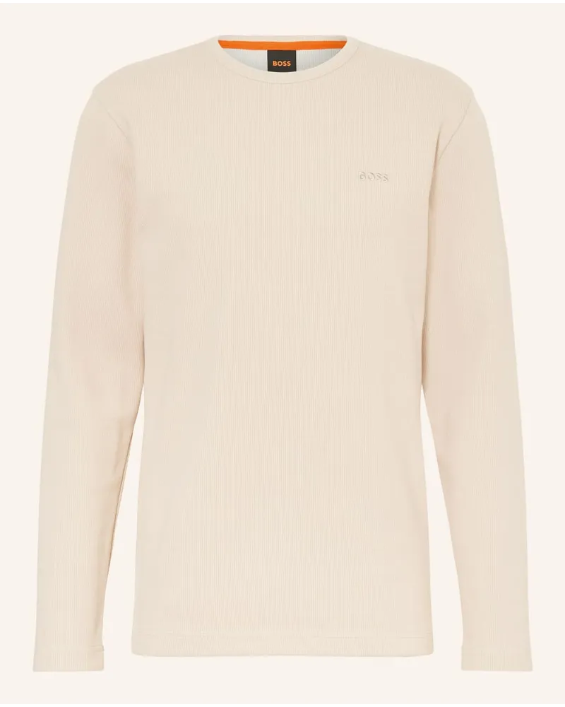 HUGO BOSS Longsleeve TEMPESTO Beige