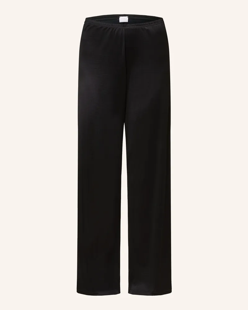 Mey Schlafhose Serie NIGHT GLOW Schwarz