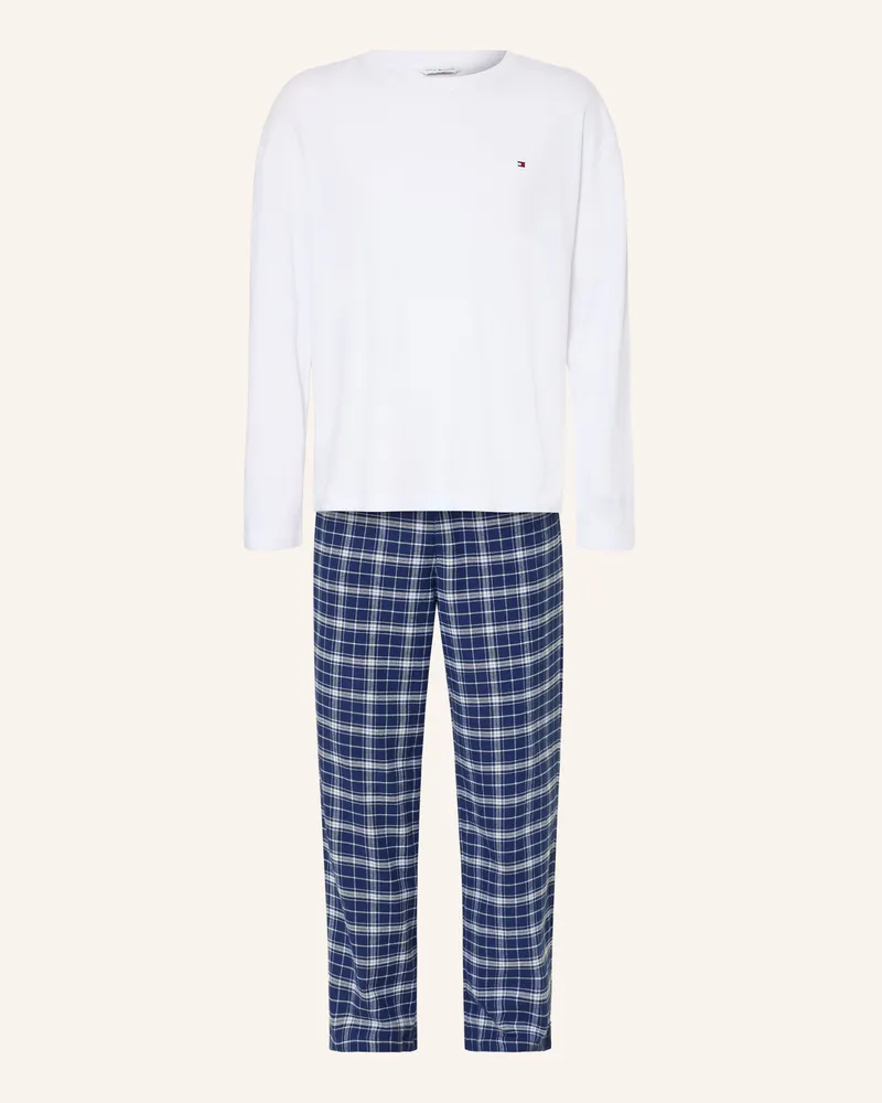 Tommy Hilfiger Schlafanzug weiss Weiss