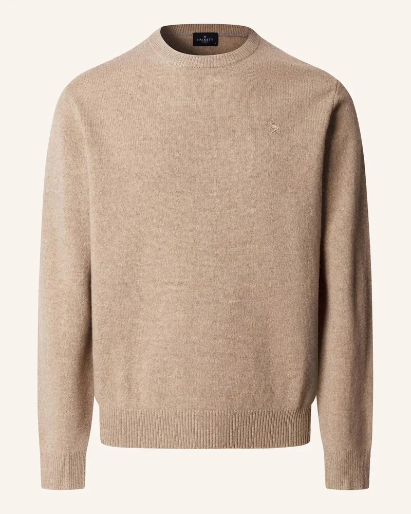 Hackett Pullover LAMBSWOOL CREW Beige