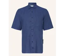 Bogner Kurzarm-Hemd LYKOS Regular Fit aus Leinen Blau