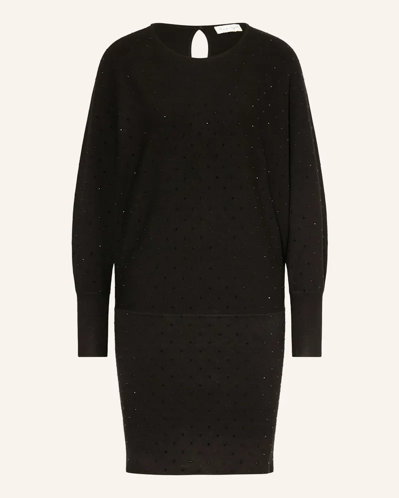 Phase Eight Kleid BECCA mit Schmucksteinbesatz Schwarz