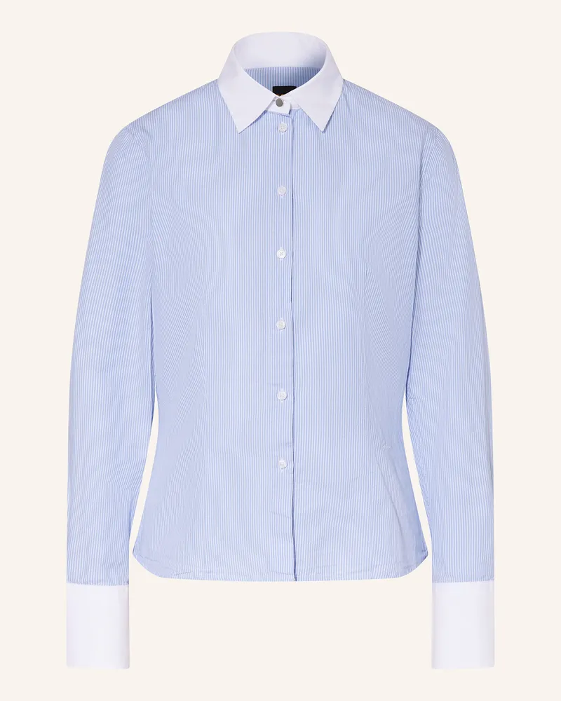 HUGO BOSS Hemdbluse BARBYNA Hellblau