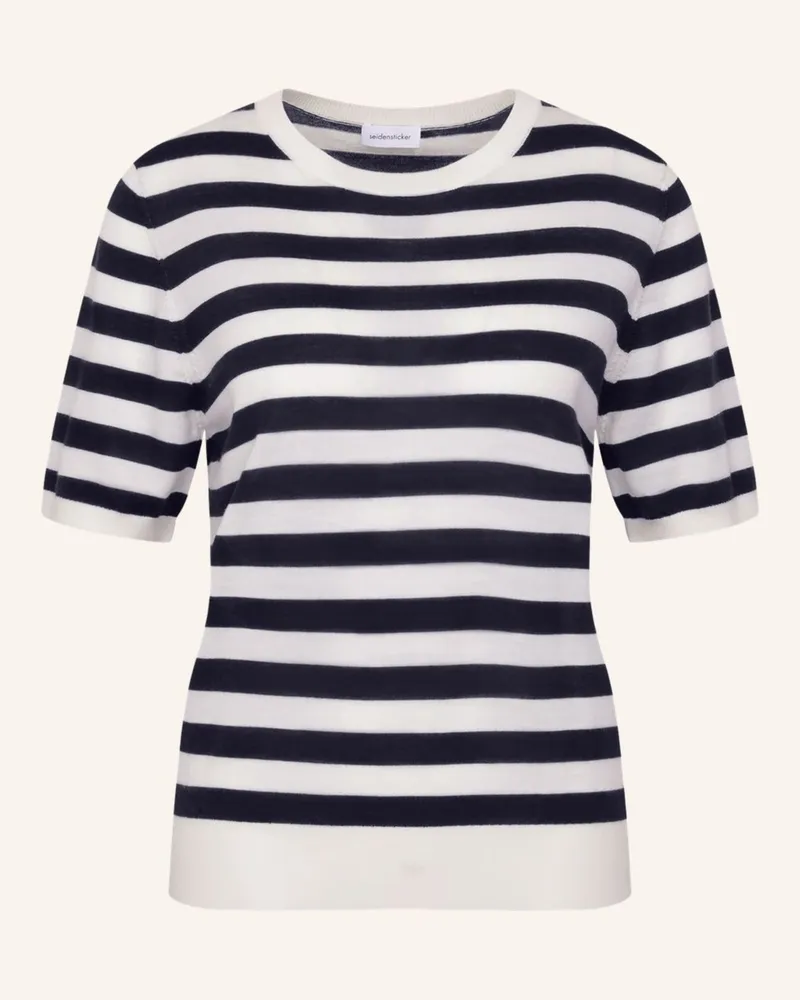 Seidensticker Sweater blau Dunkelblau