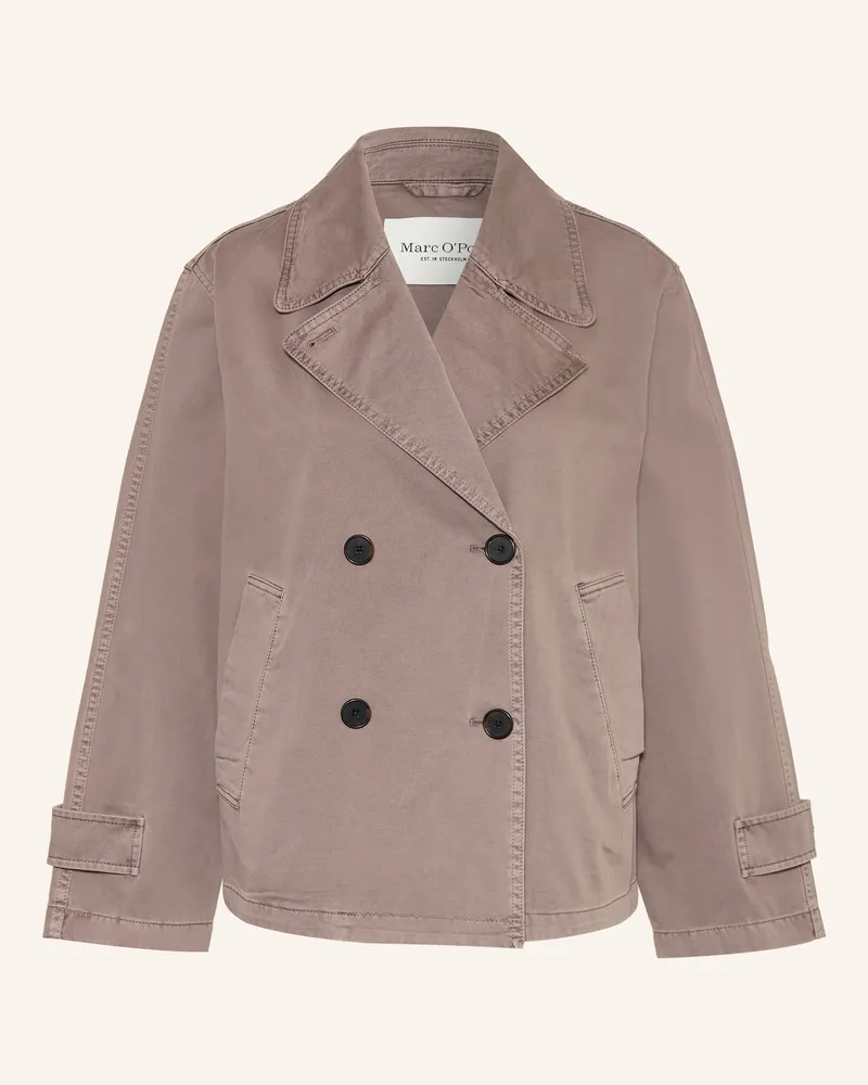 Marc O'Polo Kastenjacke braun Taupe