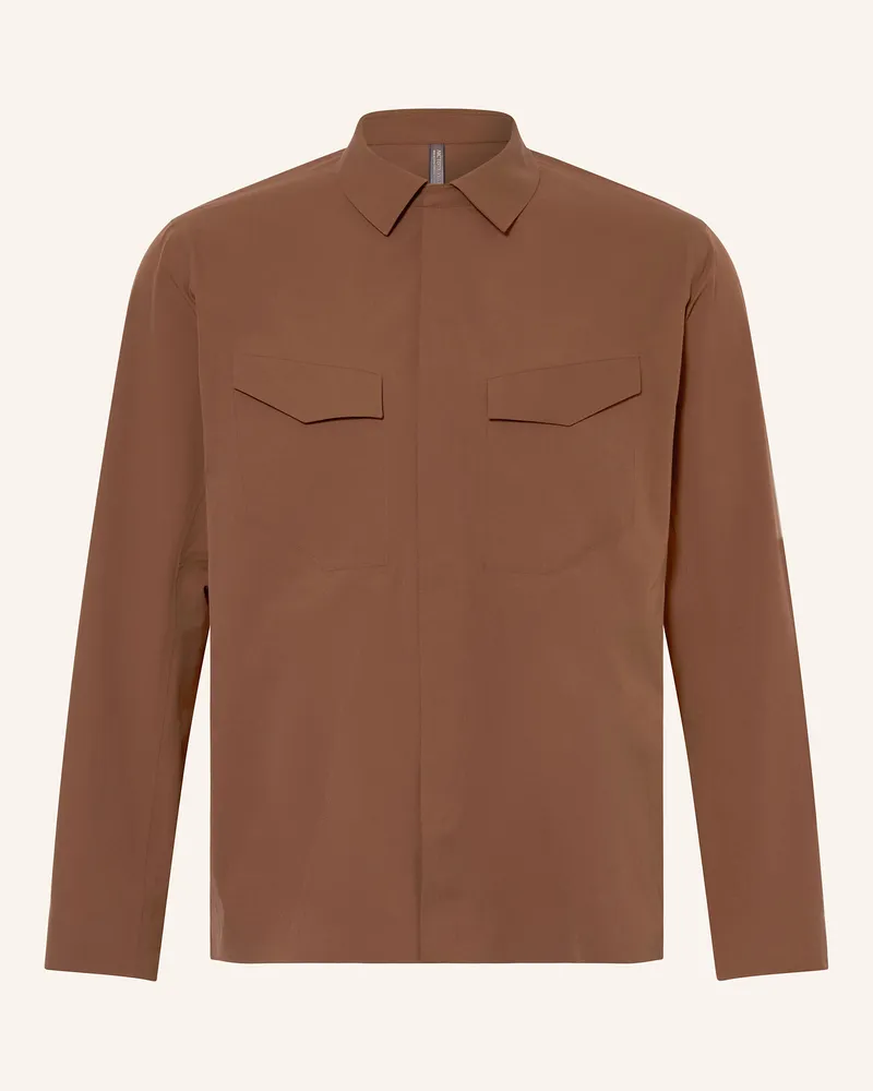 Arc'teryx Hemd FIELD Regular Fit Braun