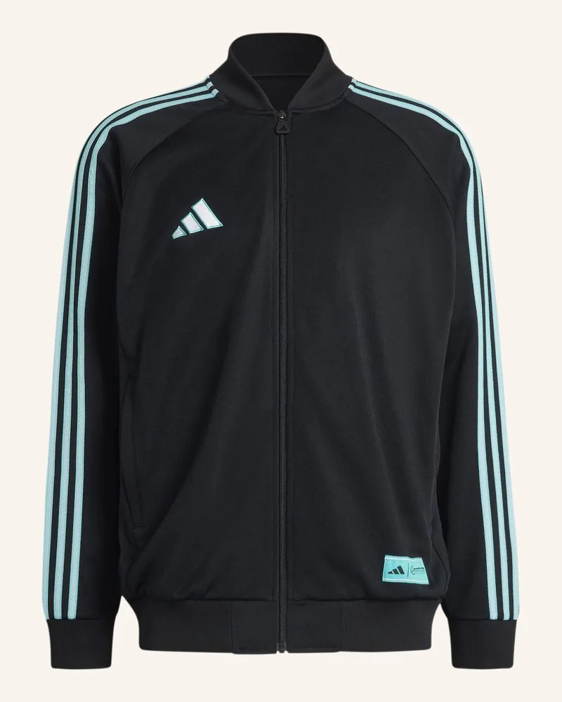 adidas MERCEDES - AMG PETRONAS FORMULA ONE TEAM LAS VEGAS TRACK TOP FÜR HERREN Schwarz
