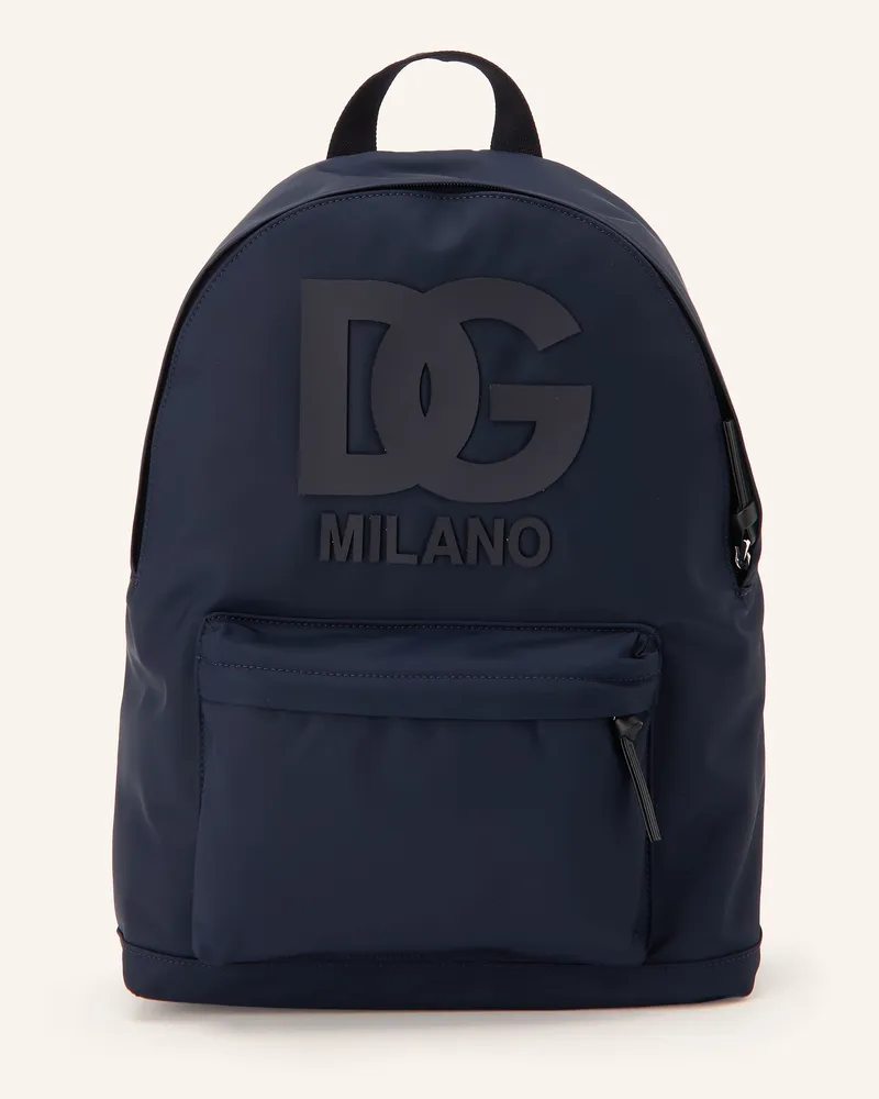 Dolce & Gabbana Rucksack blau Schwarz
