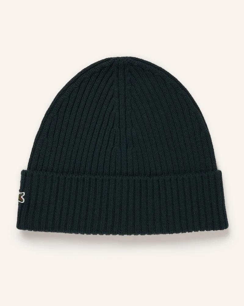 Lacoste Mütze gruen Dunkelgrün