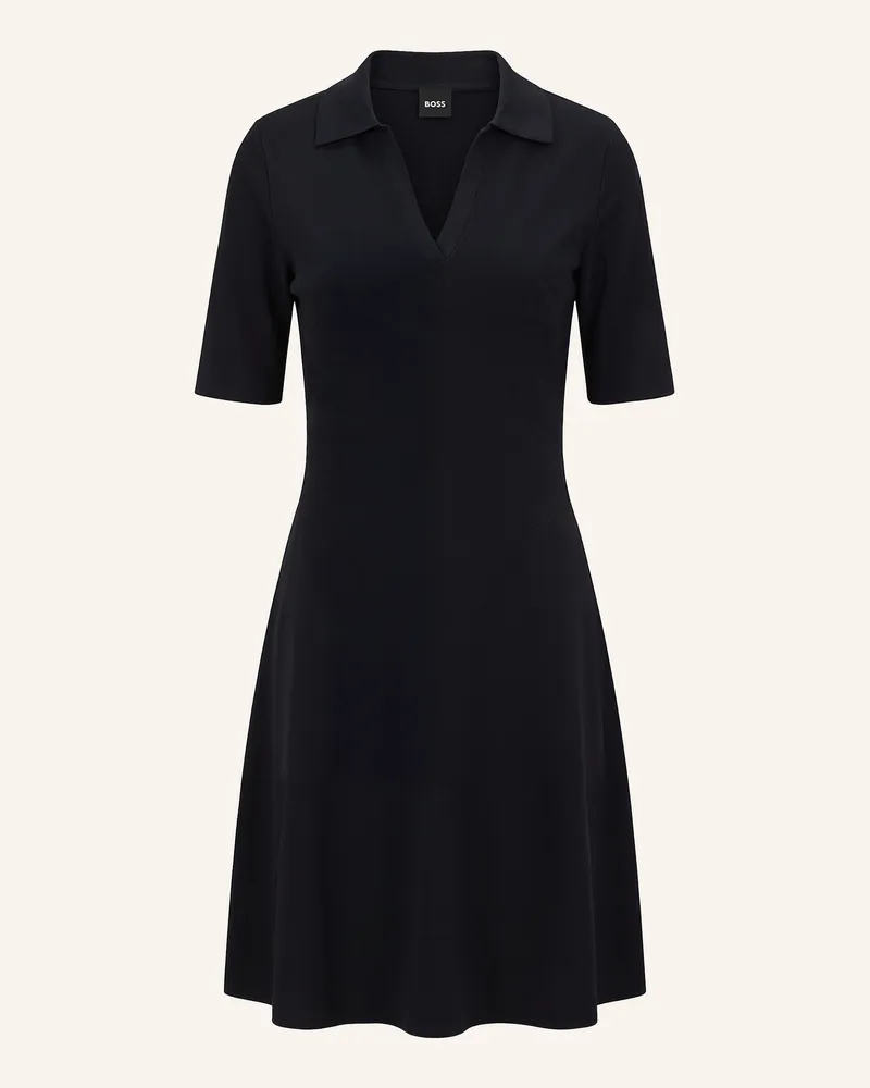 HUGO BOSS Gestricktes Kleid Felita blau Dunkelblau