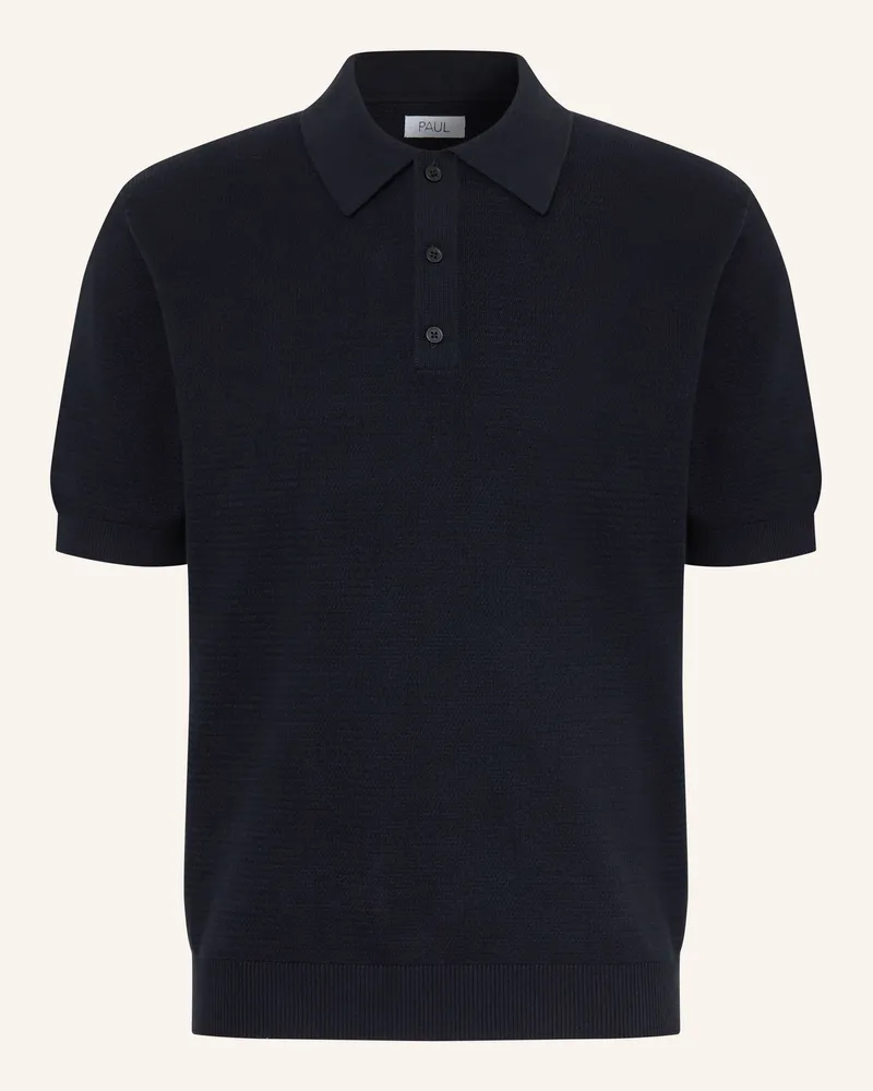 paul Strick-Poloshirt blau Dunkelblau
