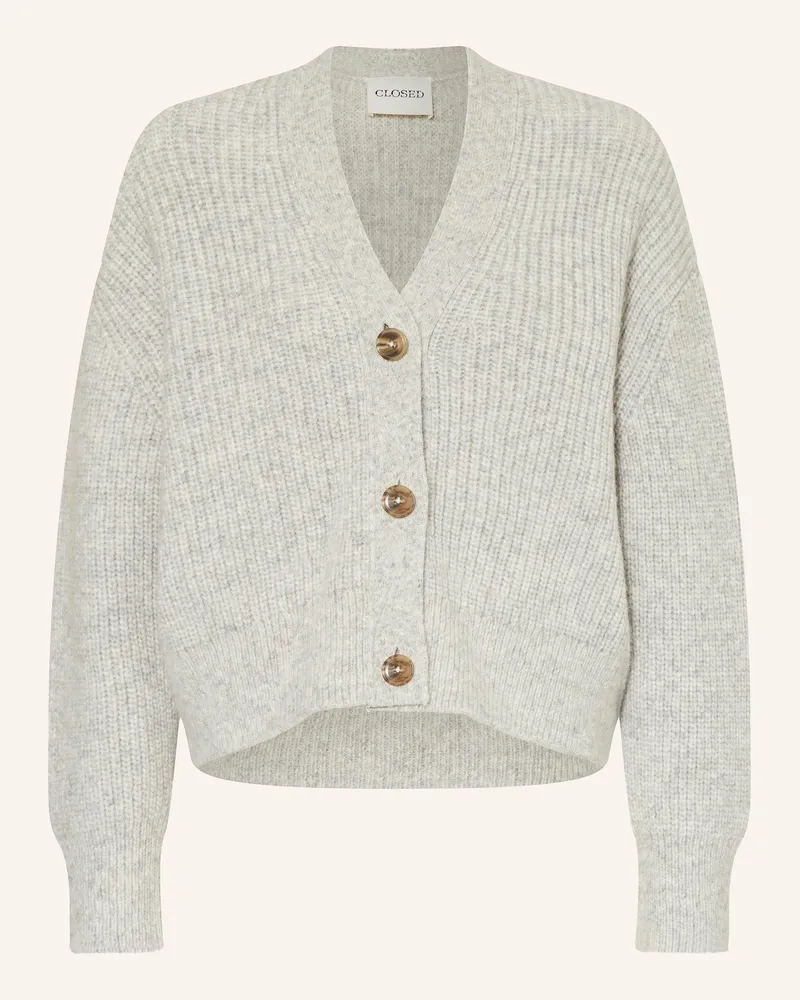 Closed Strickjacke Hellgrau