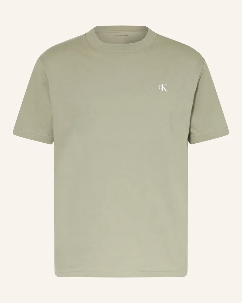 Calvin Klein T-Shirt Oliv
