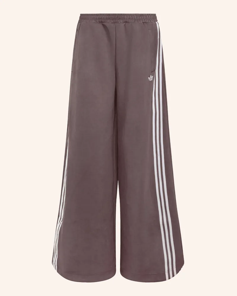 adidas Track Pants Adilenium Season 6 Faux Suede braun Dunkelbraun