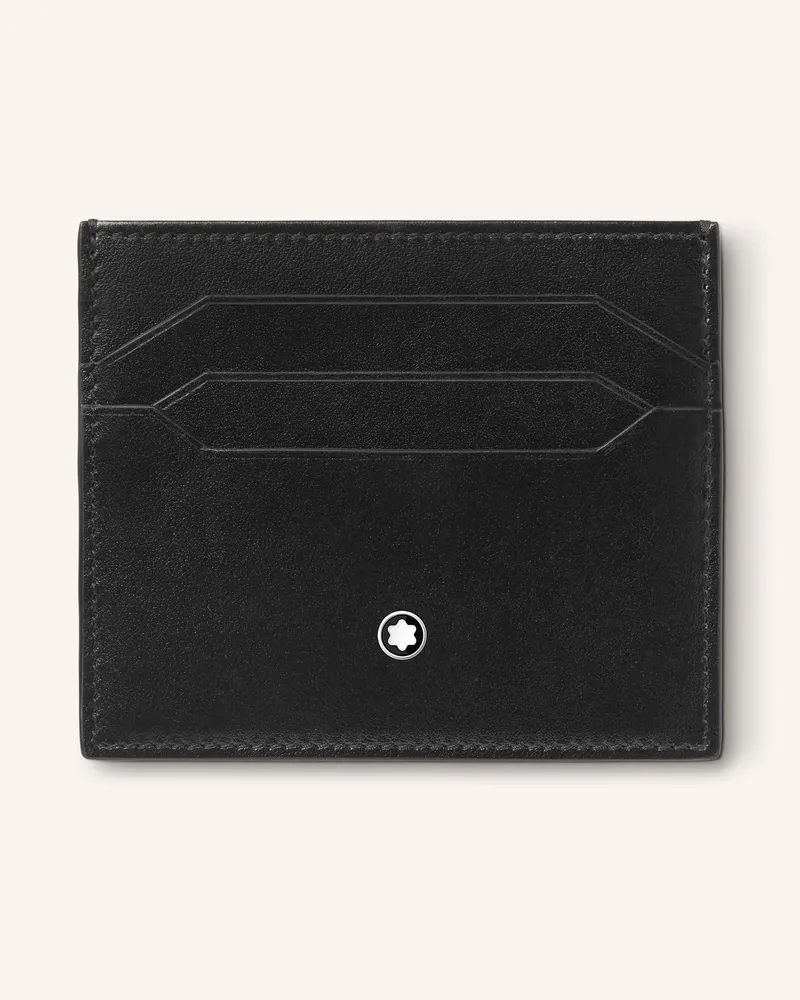 Montblanc Kartenetui Meisterstück schwarz Schwarz