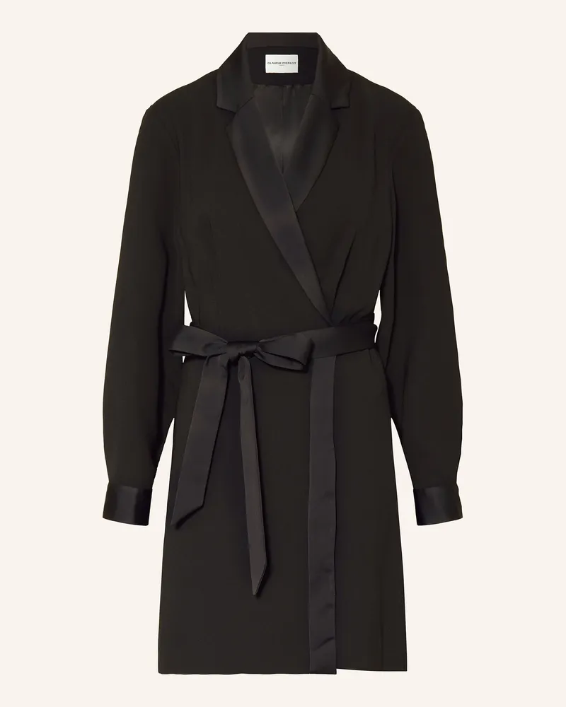 Claudie Pierlot Wickelkleid Schwarz