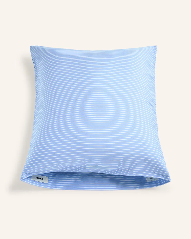 TEKLA Kissenbezug blau Hellblau