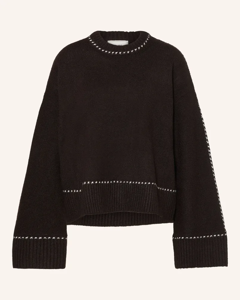 Neo Noir Pullover Roeme braun Dunkelbraun