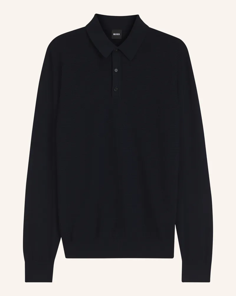 HUGO BOSS Pullover H-Hincognito_In Regular Fit blau Dunkelblau