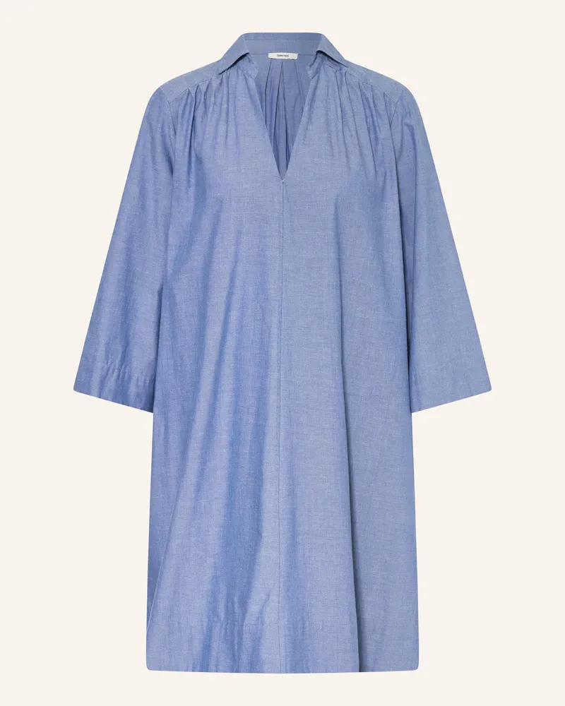 Selected Oversized-Kleid mit 3/4-Arm Blau