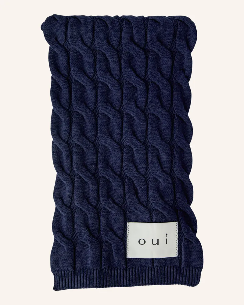 Oui  Oui Schal blau Blau