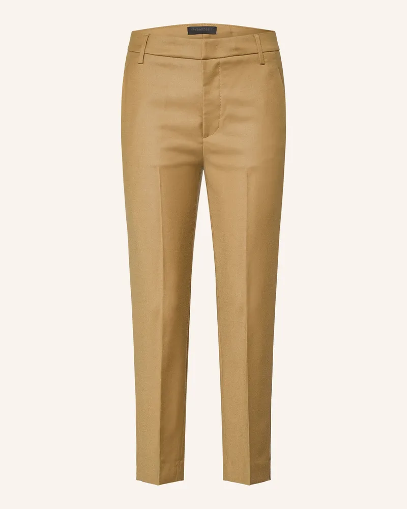Dondup 7/8-Hose Nima Aus Flanell braun Camel