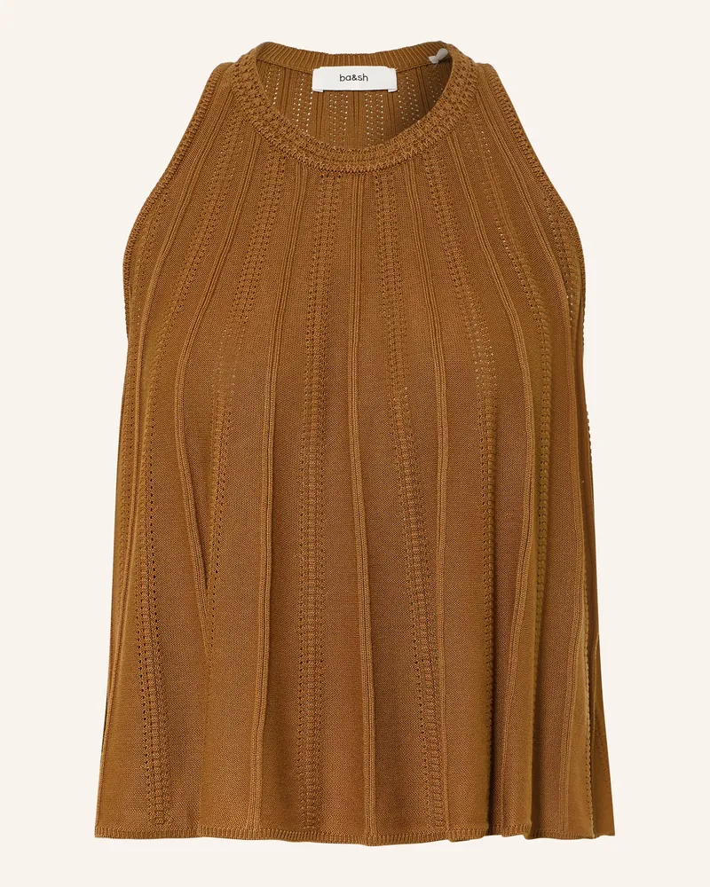 ba&sh Stricktop Serres braun Khaki