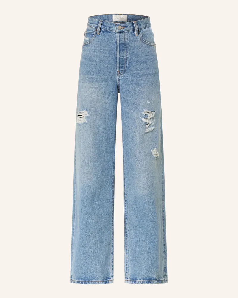 Frame Denim Wide Leg Jeans The Loose blau Undr