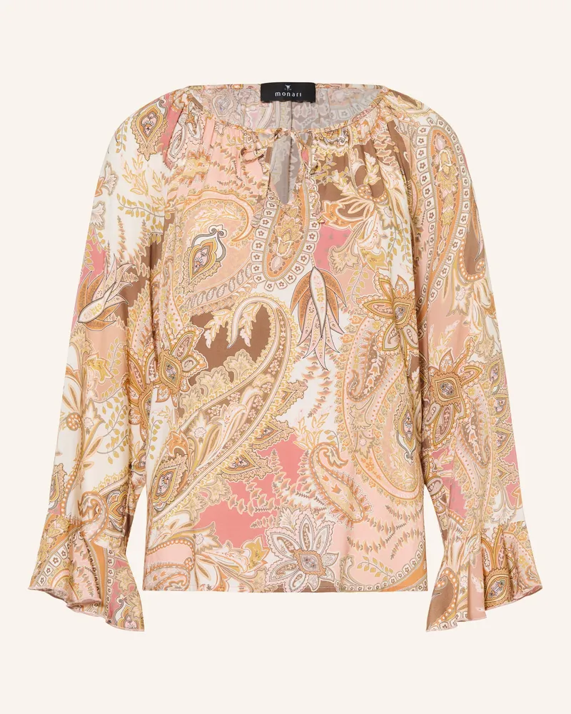 monari Blusenshirt braun Creme