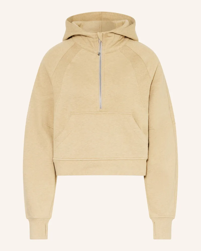 LULULEMON Hoodie Hellbraun