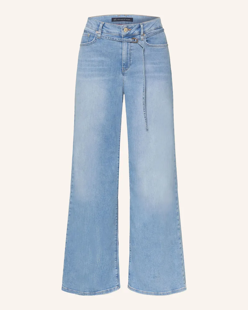 RAFFAELLO ROSSI  Flared Jeans Sventy B blau 820