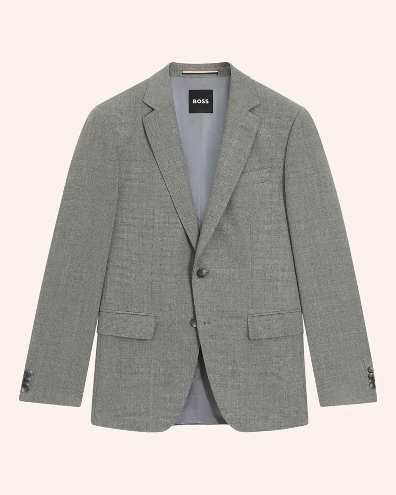 HUGO BOSS Blazer H-Huge-253 Slim Fit silber Silber