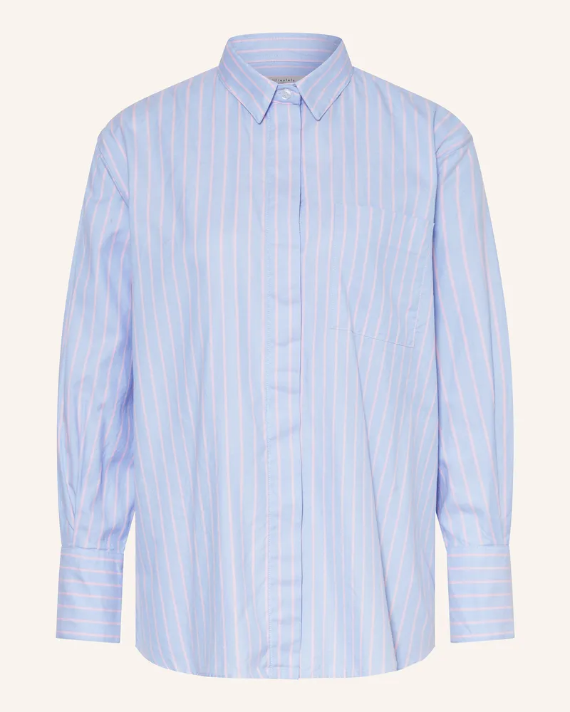 lilienfels Hemdbluse Hellblau