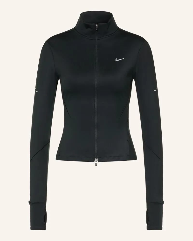 Nike Laufjacke Swift schwarz Schwarz