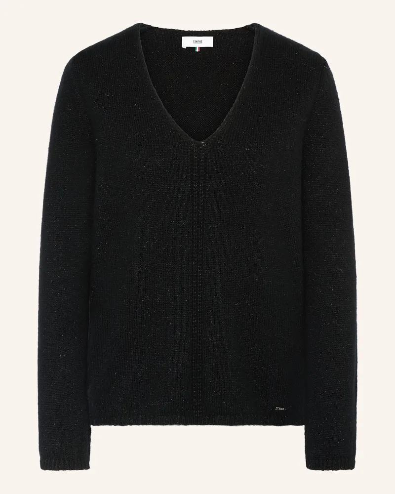 cinque Pullover CIJUNY mit Glitzergarn Schwarz