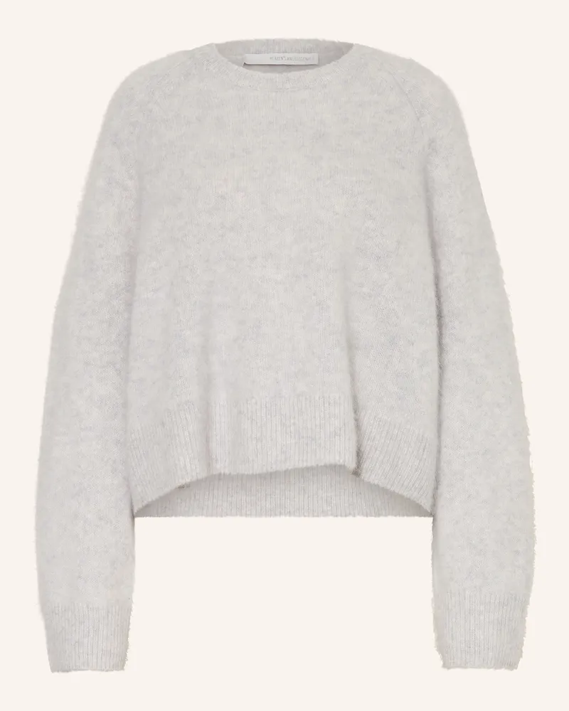 Herzen's Angelegenheit Cashmere-Pullover Hellgrau