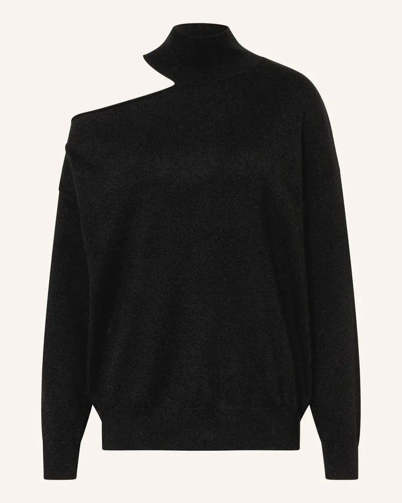 Lisa Yang Cashmere-Pullover Mit Cut-Out schwarz Schwarz