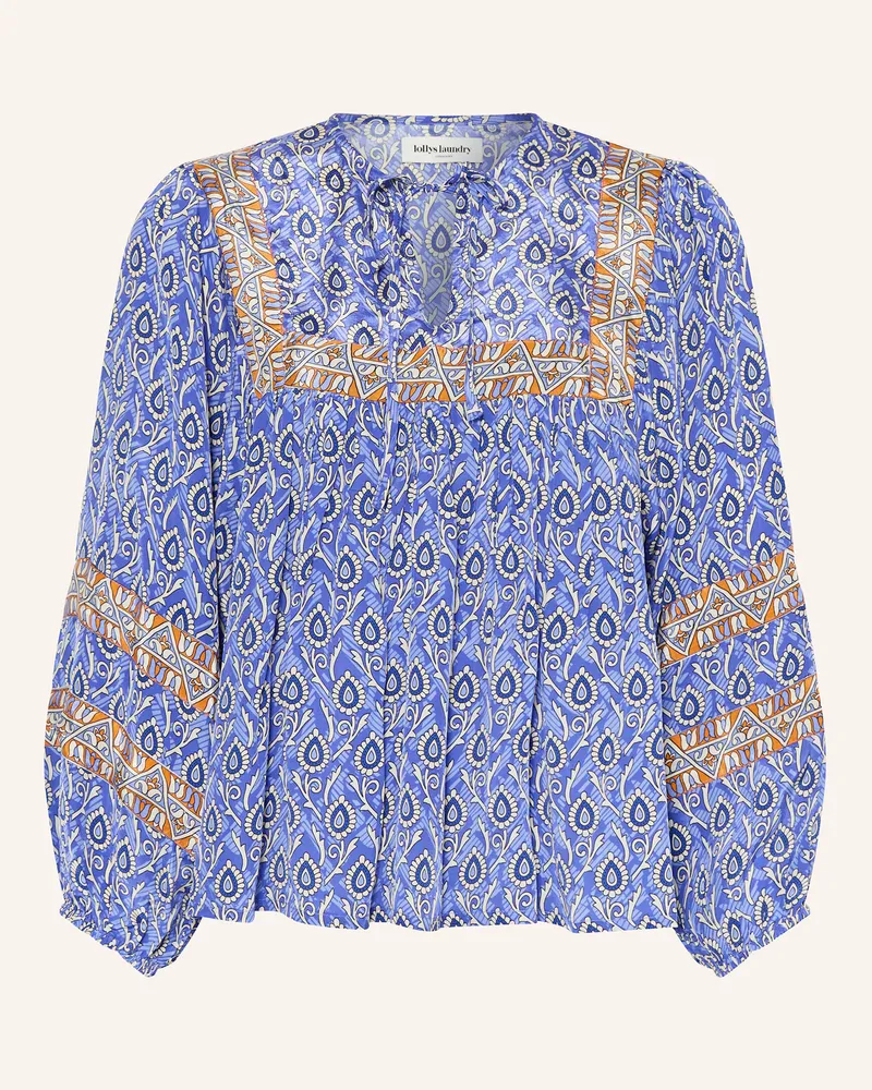 Lollys Laundry Blusenshirt TEELLL Blau