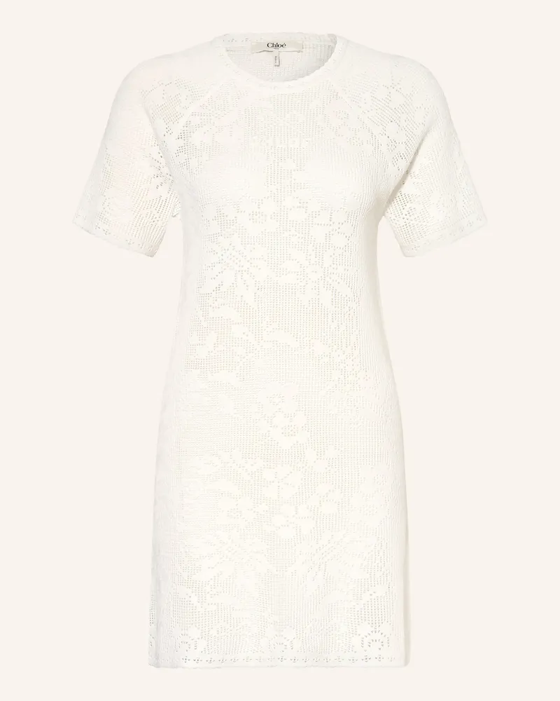 Chloé Strickkleid weiss Weiss