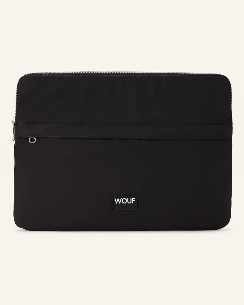 WOUF Laptop-Hülle Oslo schwarz Schwarz