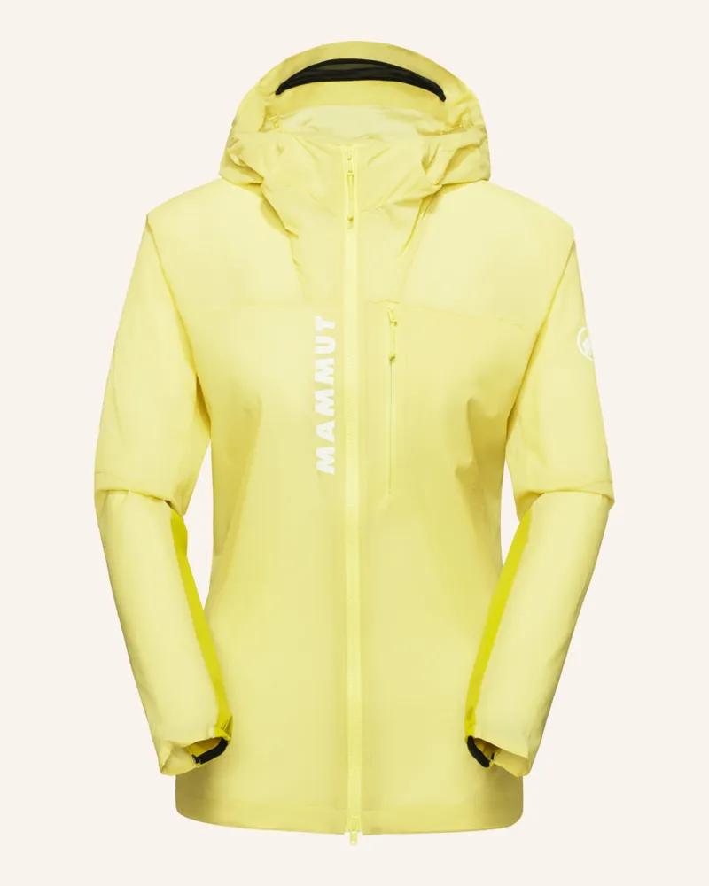 Mammut Aenergy Wb Hooded Jacket Women gelb Gelb