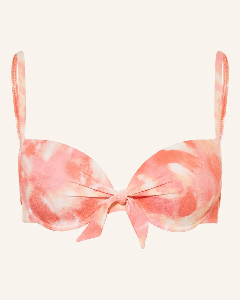 watercult Bügel-Bikini-Top Sunhaze Dreams pink Hellrot